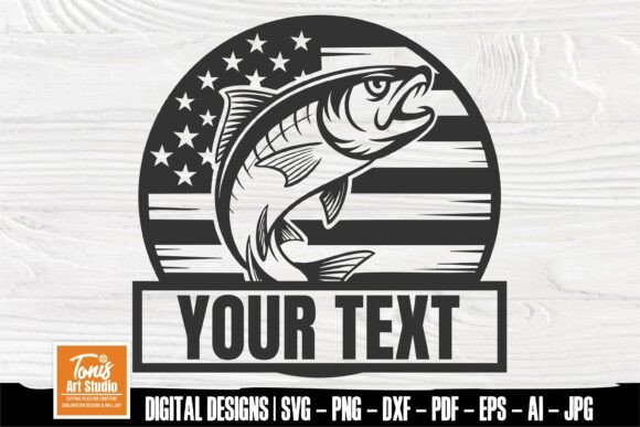 Bass Fishing Svg Graphics for Crafts and Content