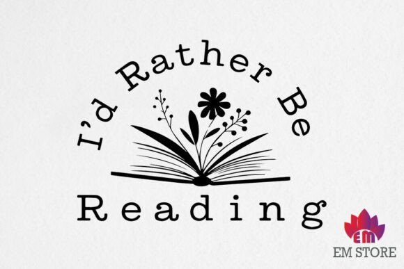 Book Lover SVG for Graphics and Crafts