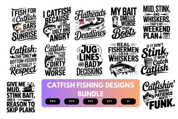 Crafts Graphics for Fishing Enthusiasts
