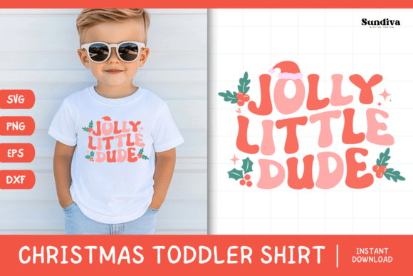 Fun Christmas Graphic for Playful Branding