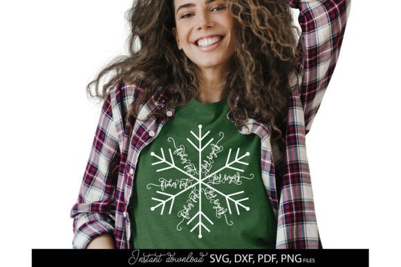 German Christmas Snowflake SVG PNG Graphics for Crafts