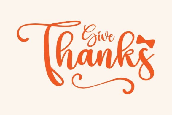 Give Thanks SVG: A Thoughtful Embroidery Design