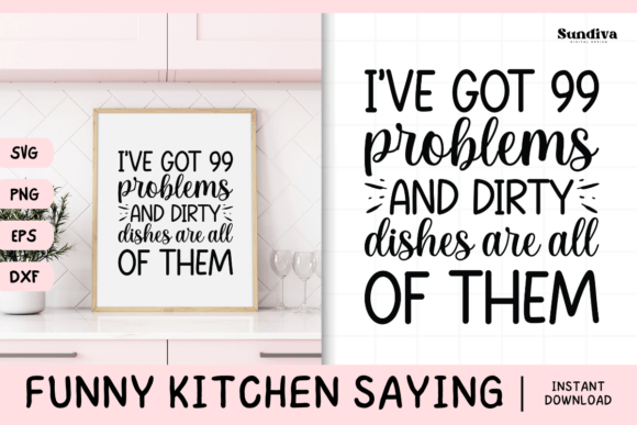Laughing Kitchen SVG for Crafts and Graphics
