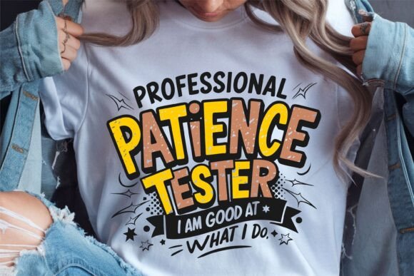 Patience Tester SVG for Crafts and Graphics