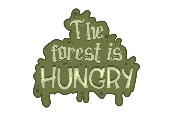 The Forest is Hungry Graphics for Halloween Content